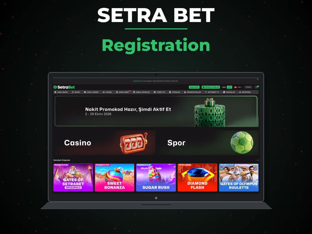 Setra Bet - Registration