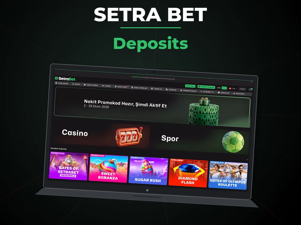 Setra Bet - Deposits