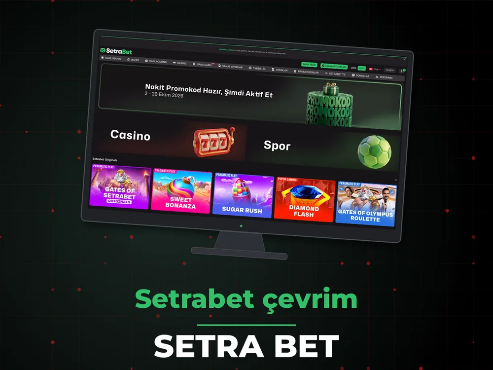 Setra Bet - Setrabet çevrim
